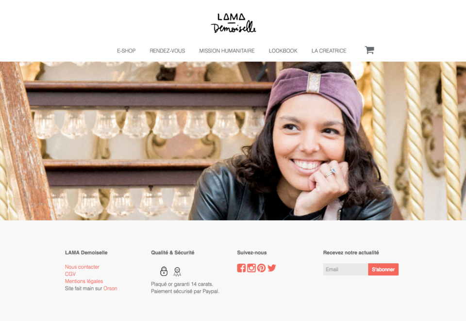 exemple de site sur orson
